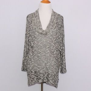 Soft Joie Metallic Cowl Neck Pullover